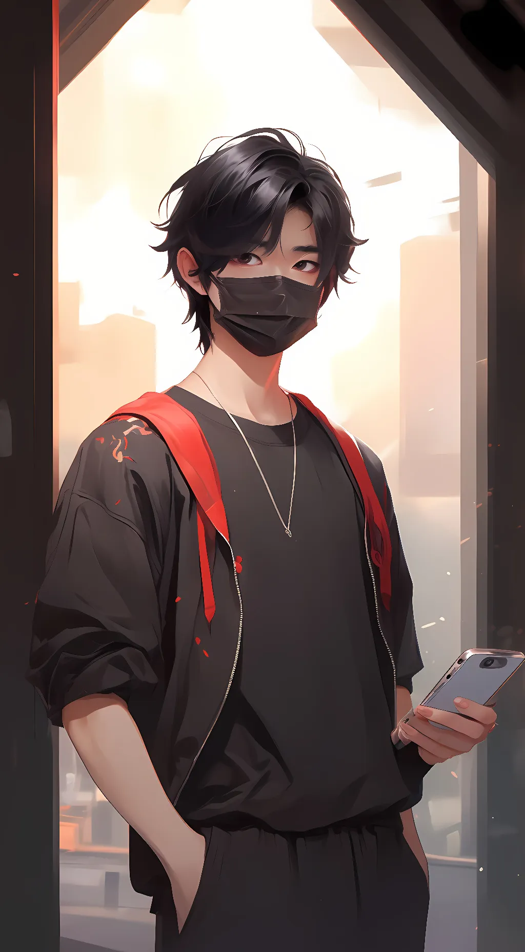 ai character: levi background