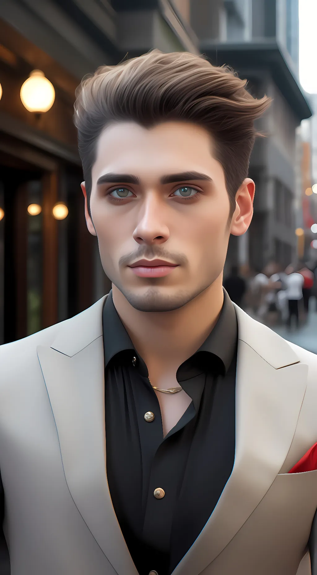 ai character: Henry  background