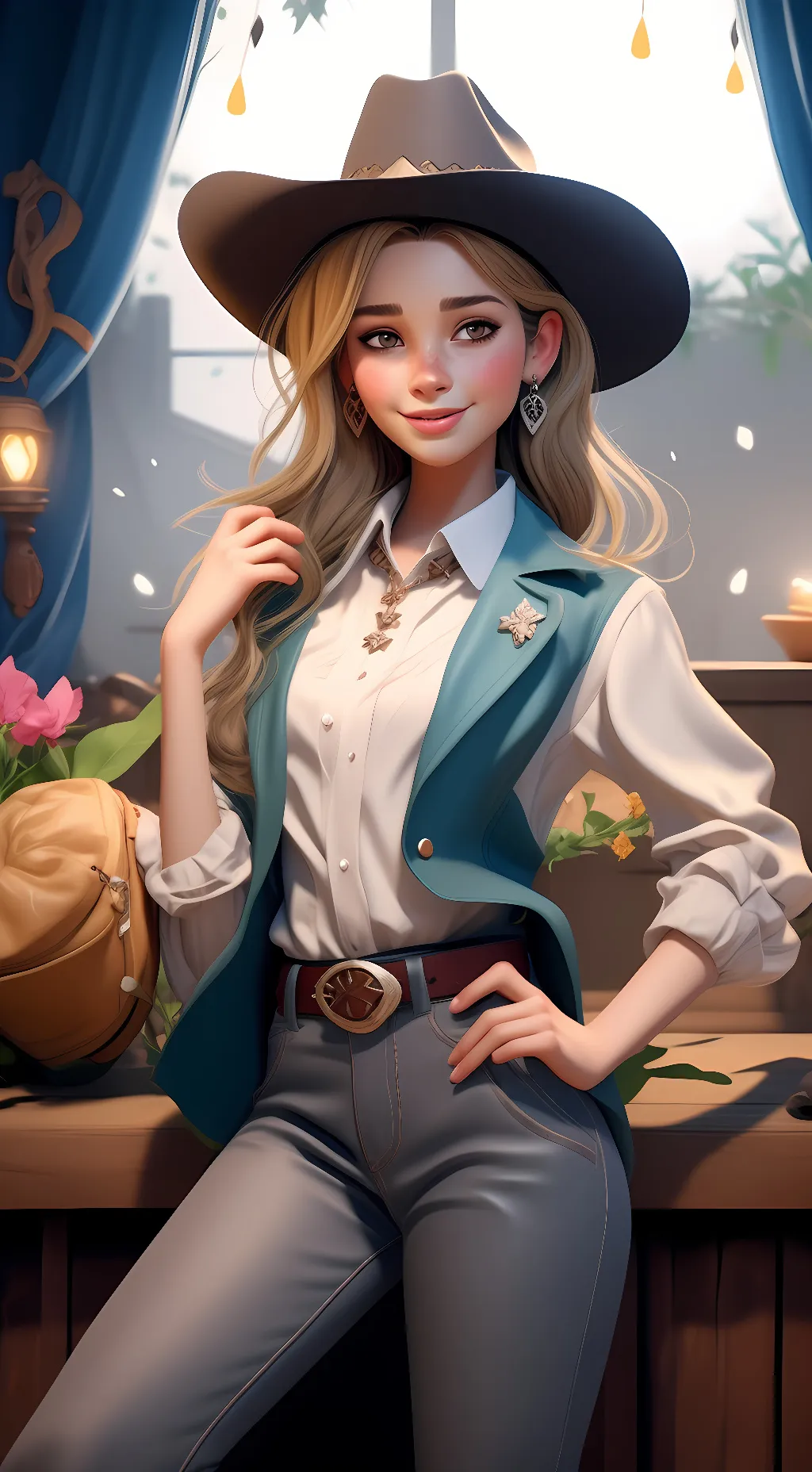 ai character: Cadence background