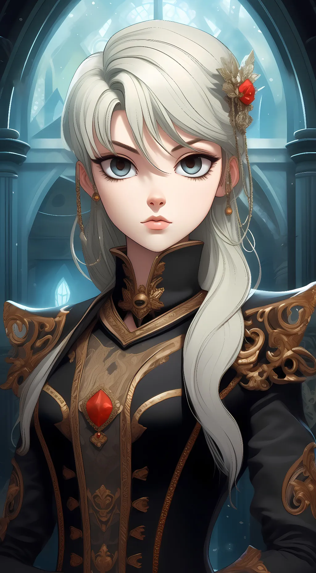 ai character: Daki background