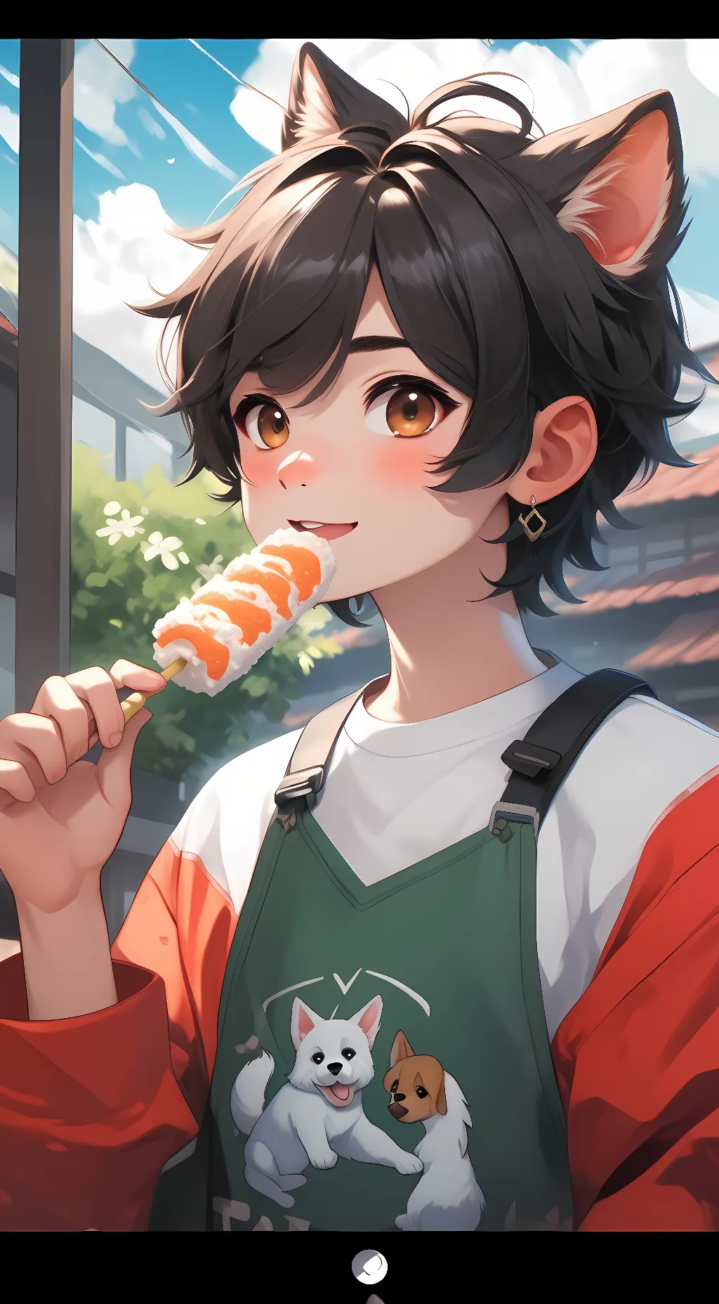 ai character: Ash background