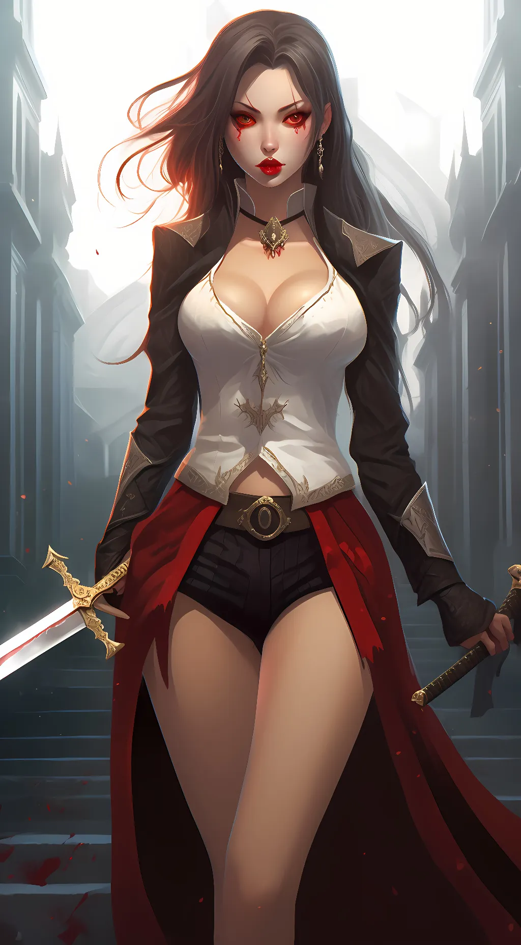 ai character: Sapphire Throne background