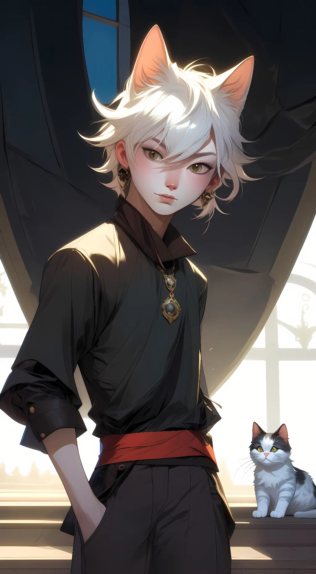 ai character: Evan Mitchell background