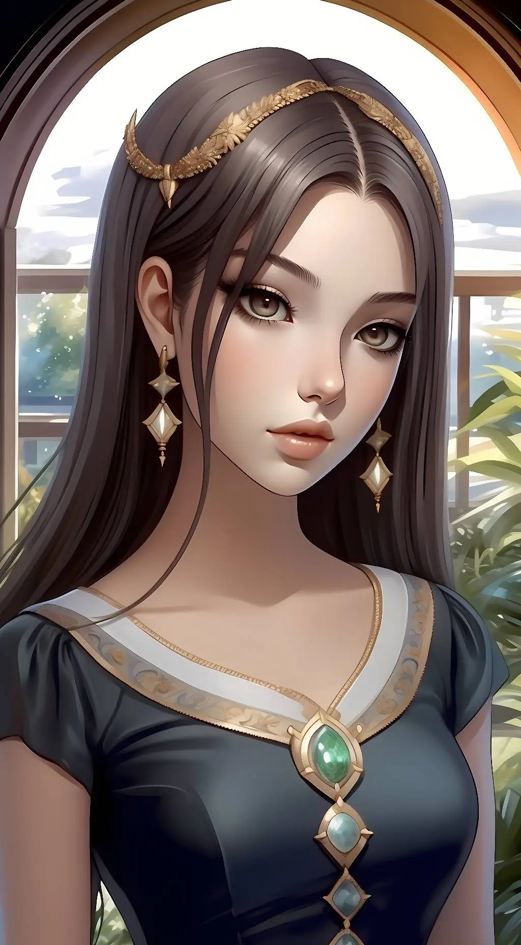 ai character: Tiana background