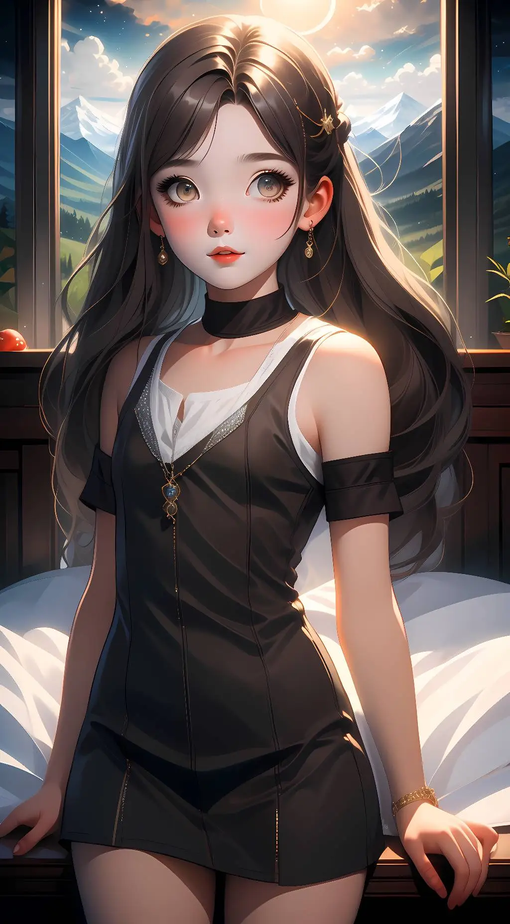 ai character: Mikoto background