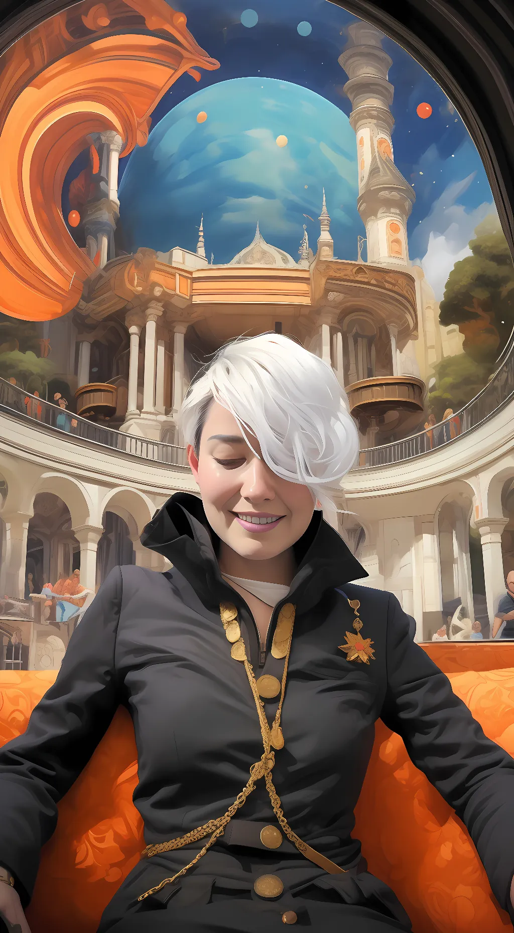 ai character: Sword Art Online. background