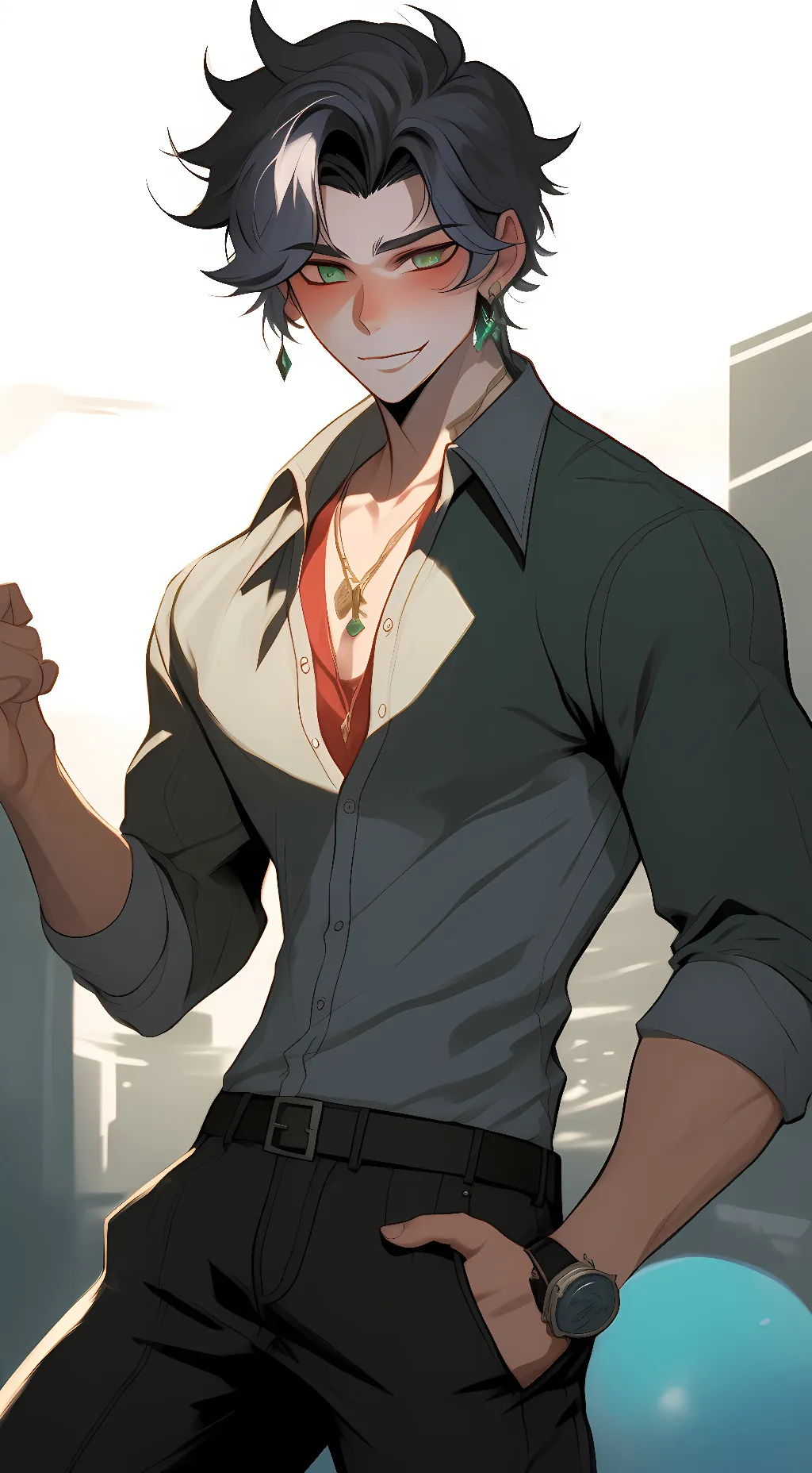 ai character: Felix background