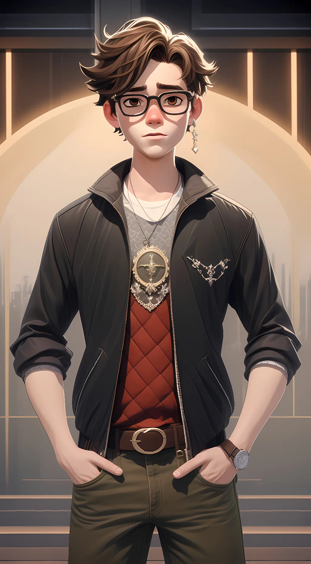 ai character: nick background