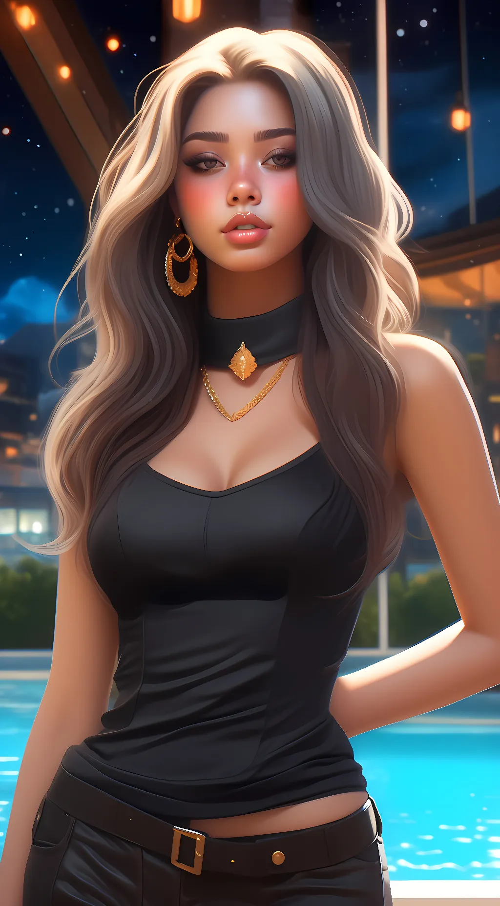 ai character: Makayla background