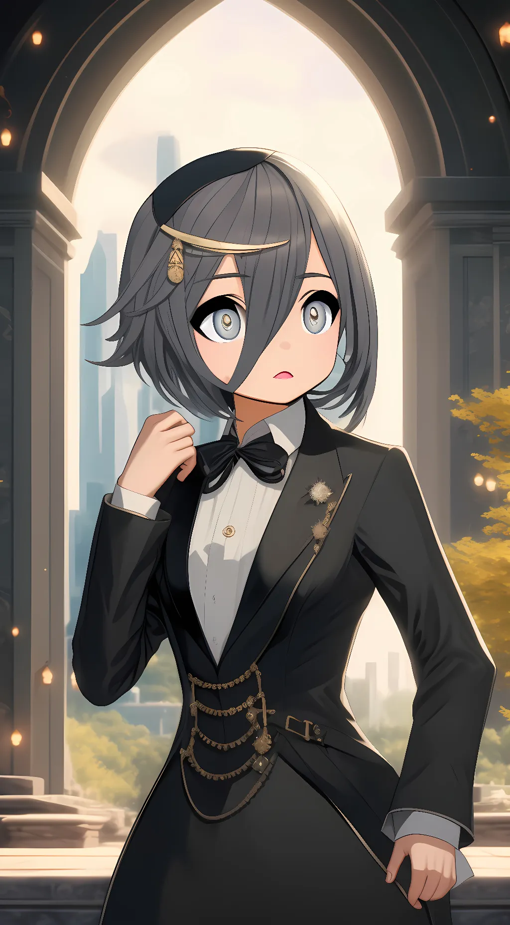 ai character: Melody  background