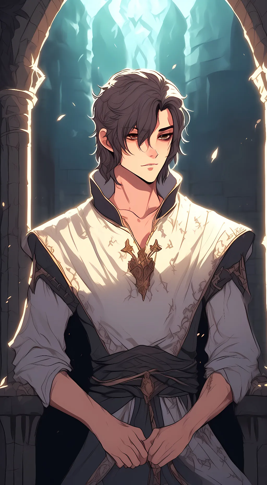 ai character: xanthous  background