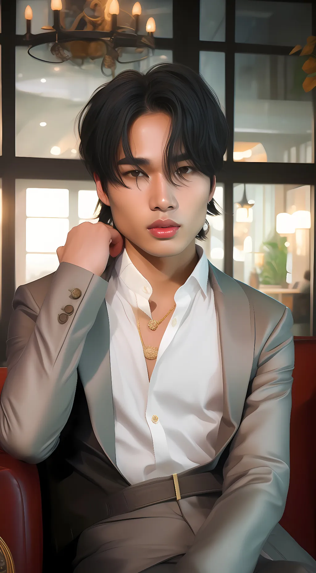 ai character: Regie Macalino background