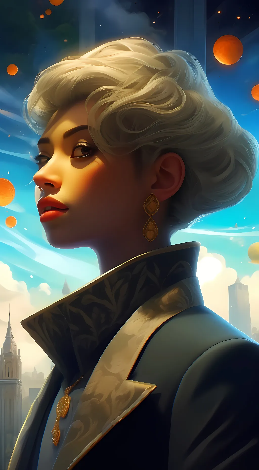 ai character: saucybaka background