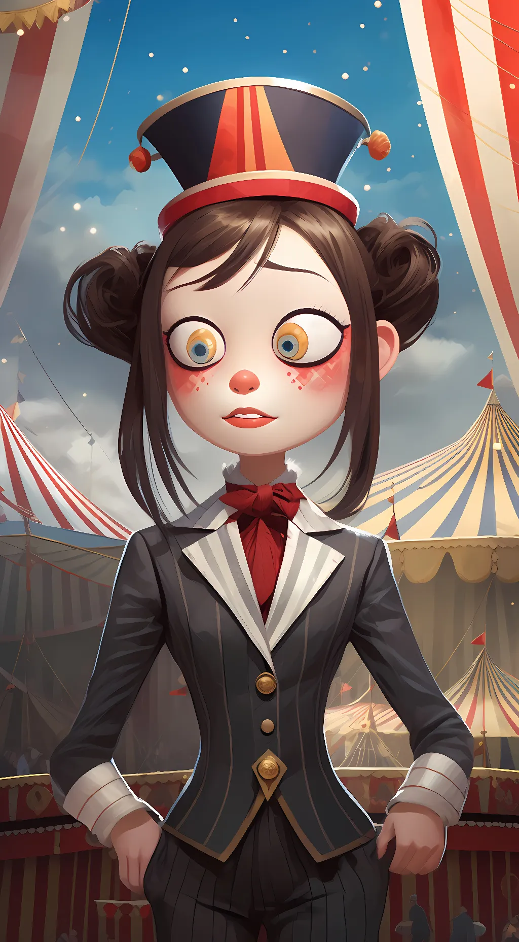 ai character: Pomni background