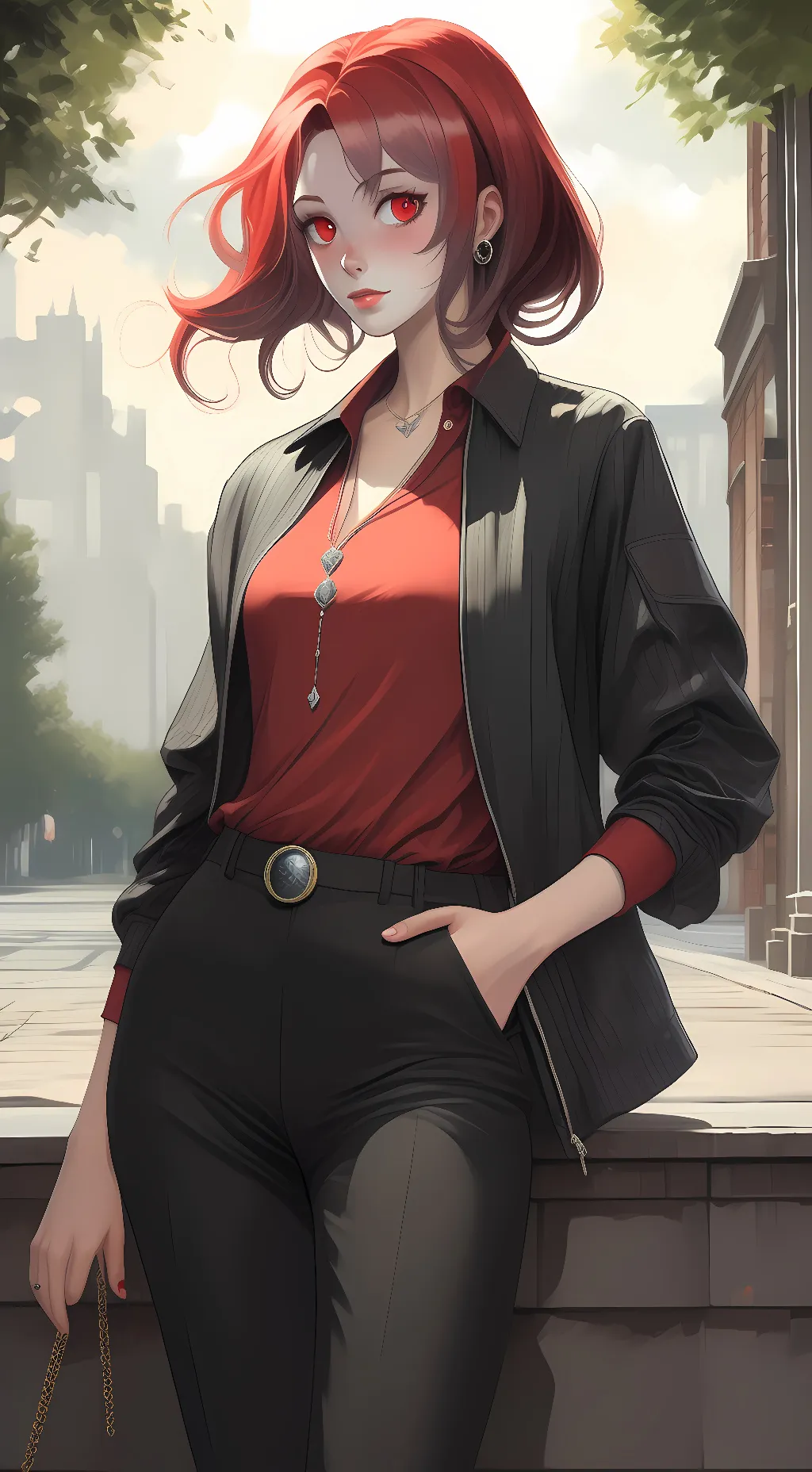 ai character: team experiment background