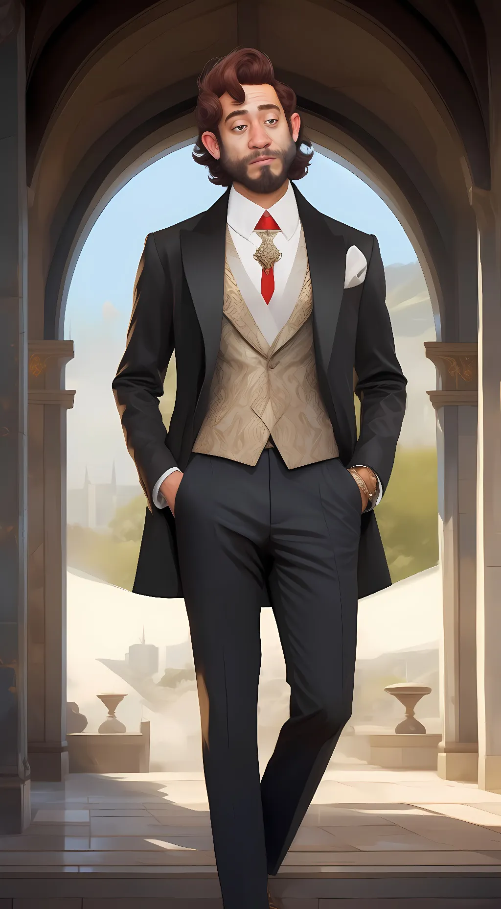 ai character: Bill from HCR1 & 2 background