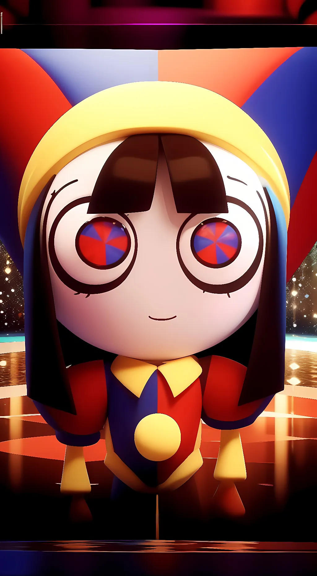 ai character: pomni background