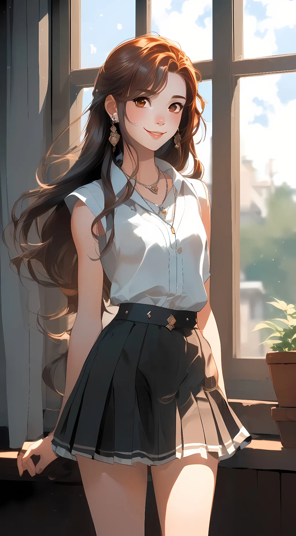 ai character: sasha background