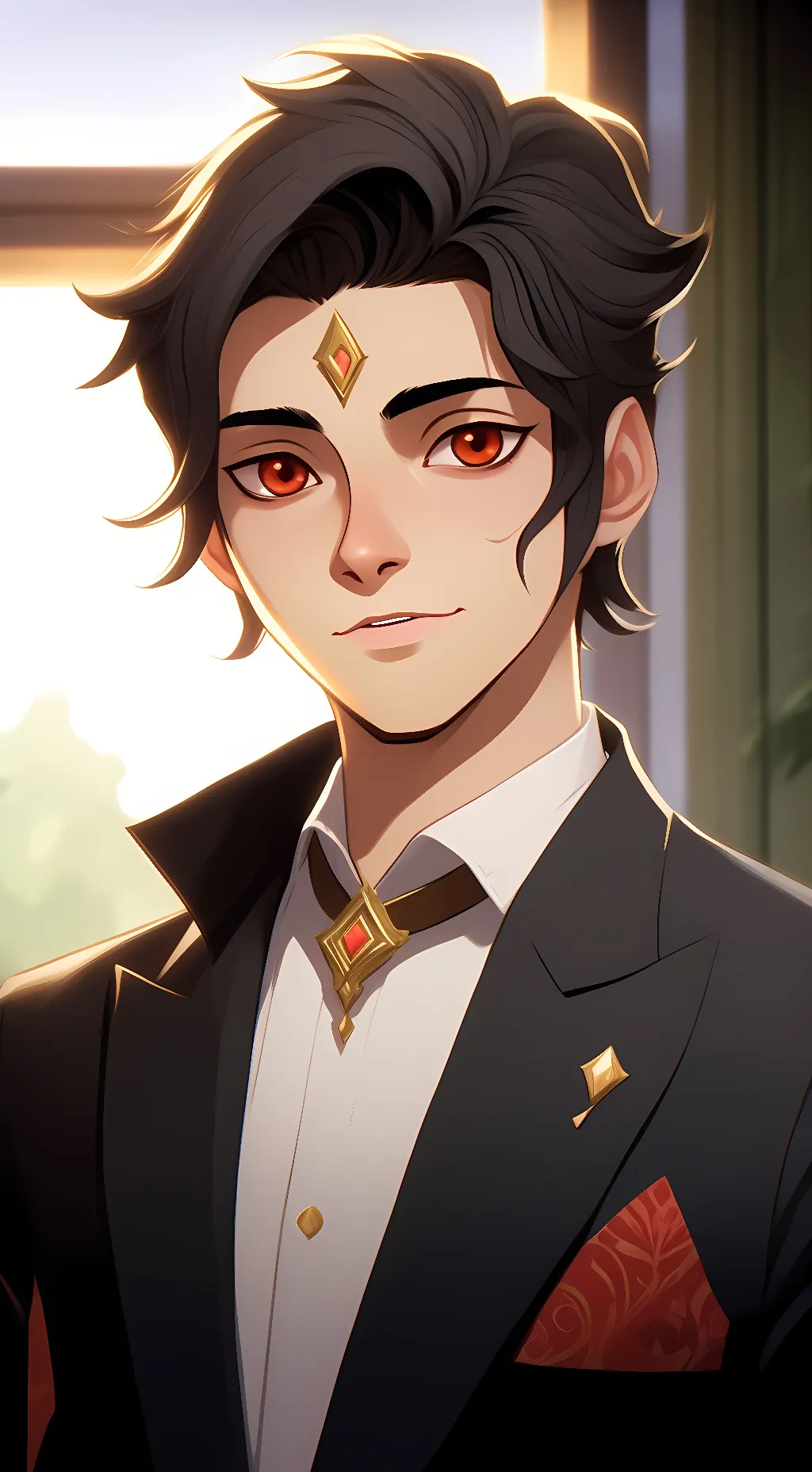 ai character: Lvre background