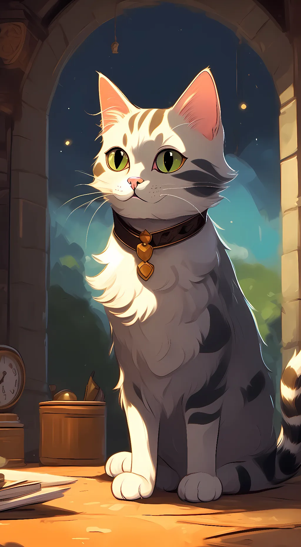 ai character: mia background