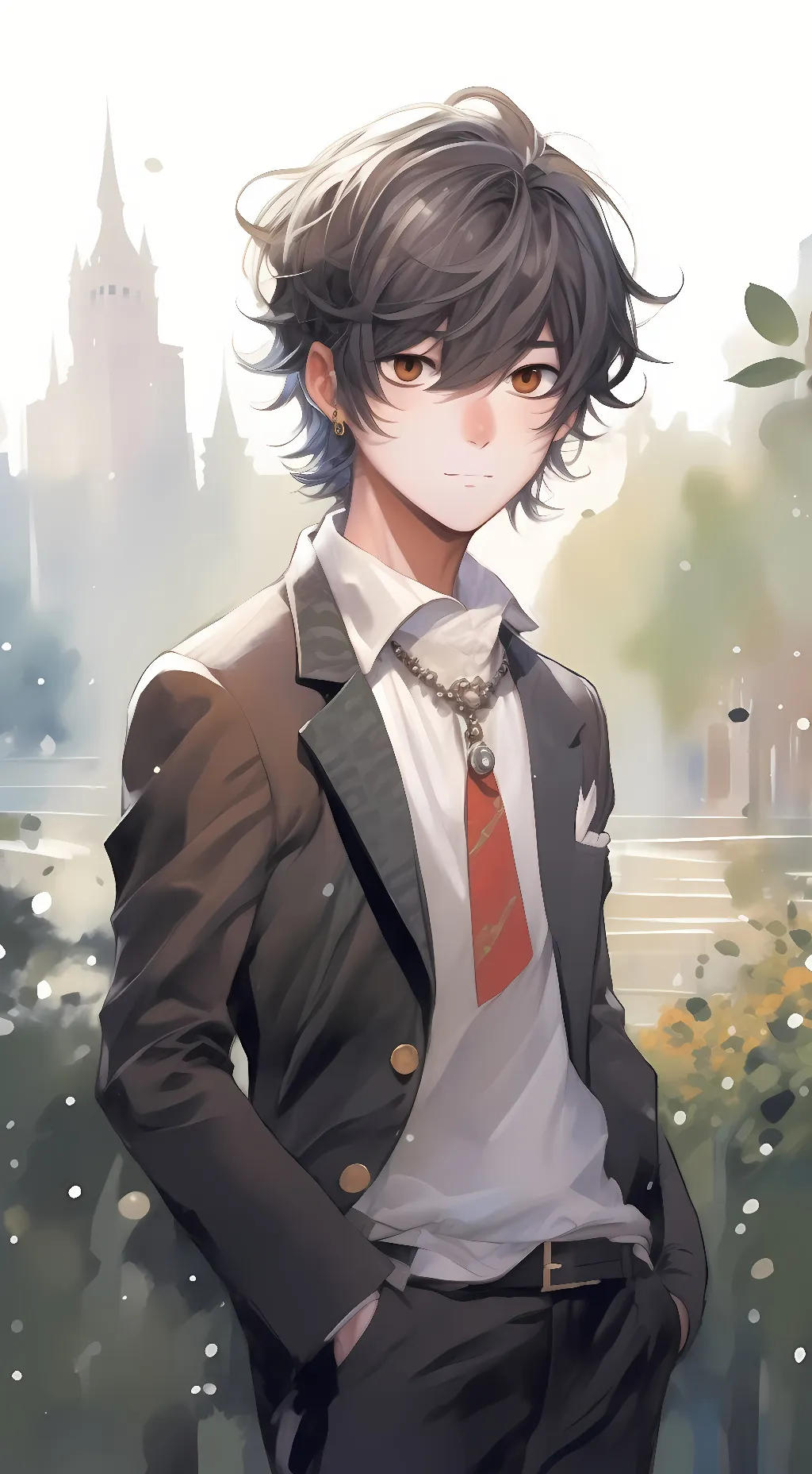 ai character: Jacob  background