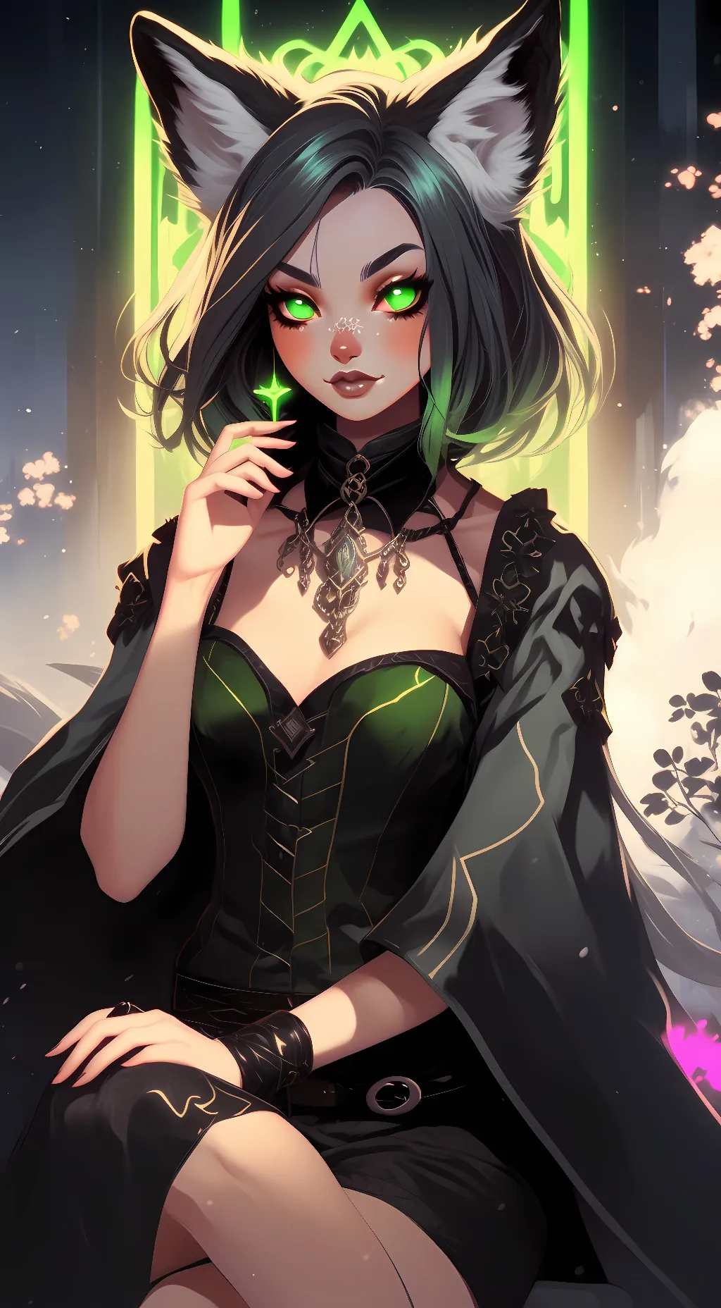 ai character: Ash background