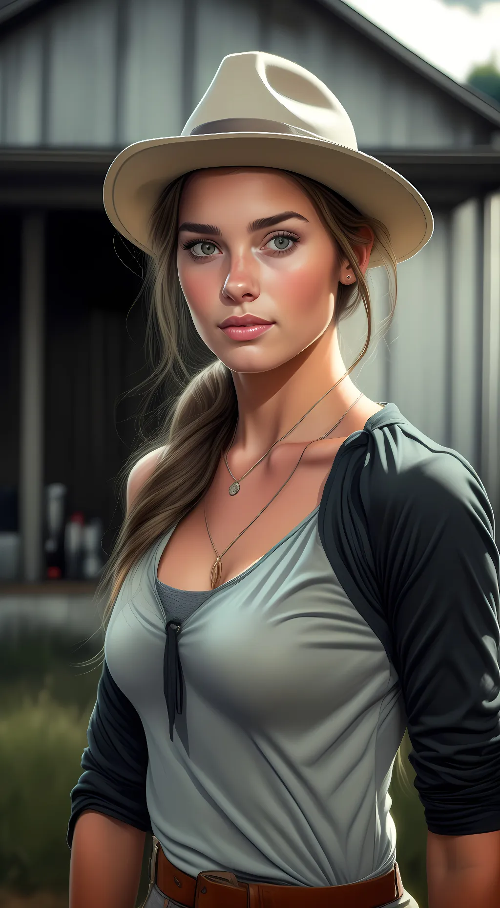 ai character: Angela background