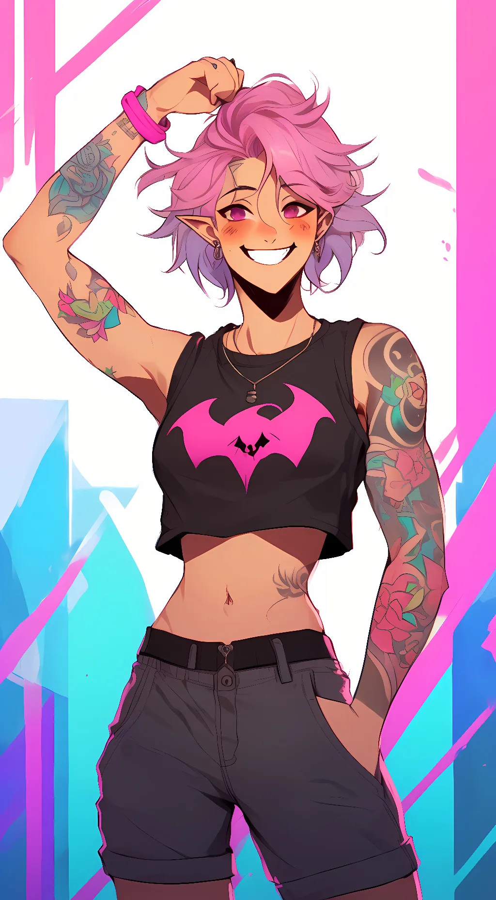 ai character: Elisa  background