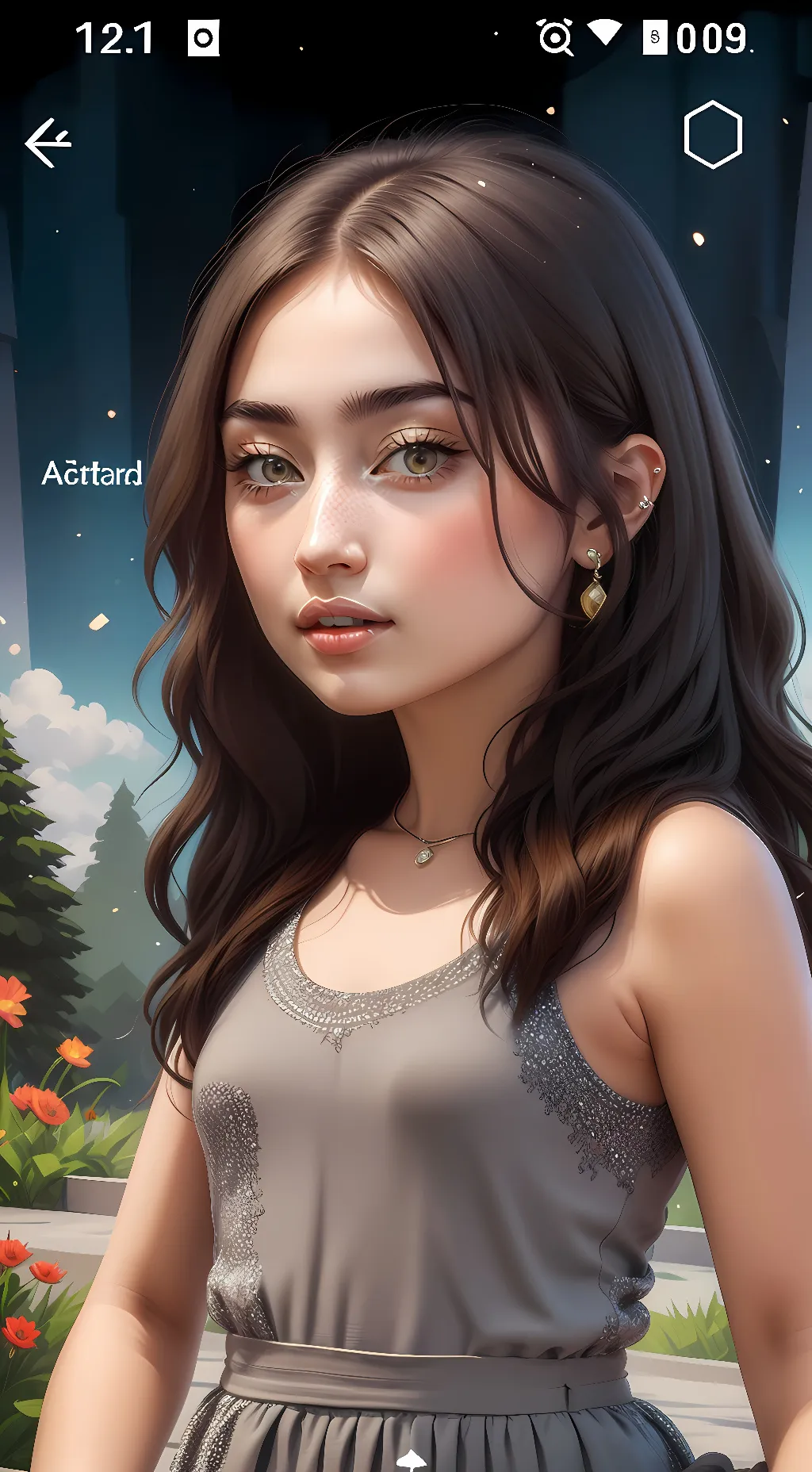 ai character: Sophie Thompson background