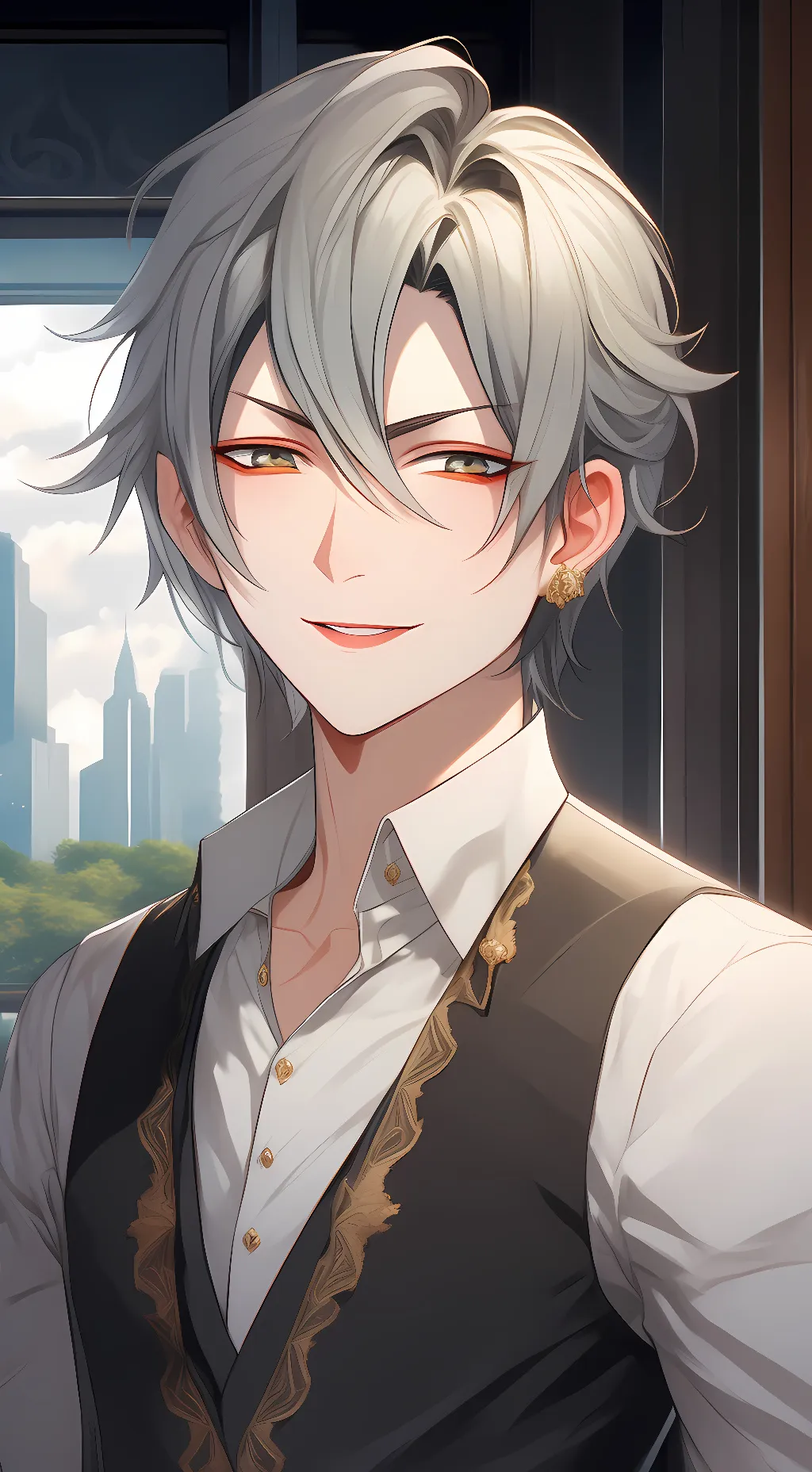 ai character: Alexander Grayson background