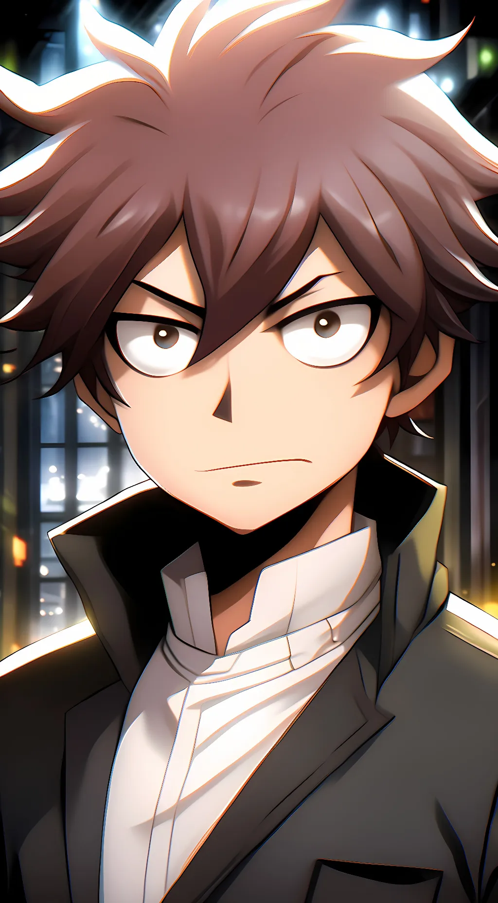 ai character: Nastu dragnell  background