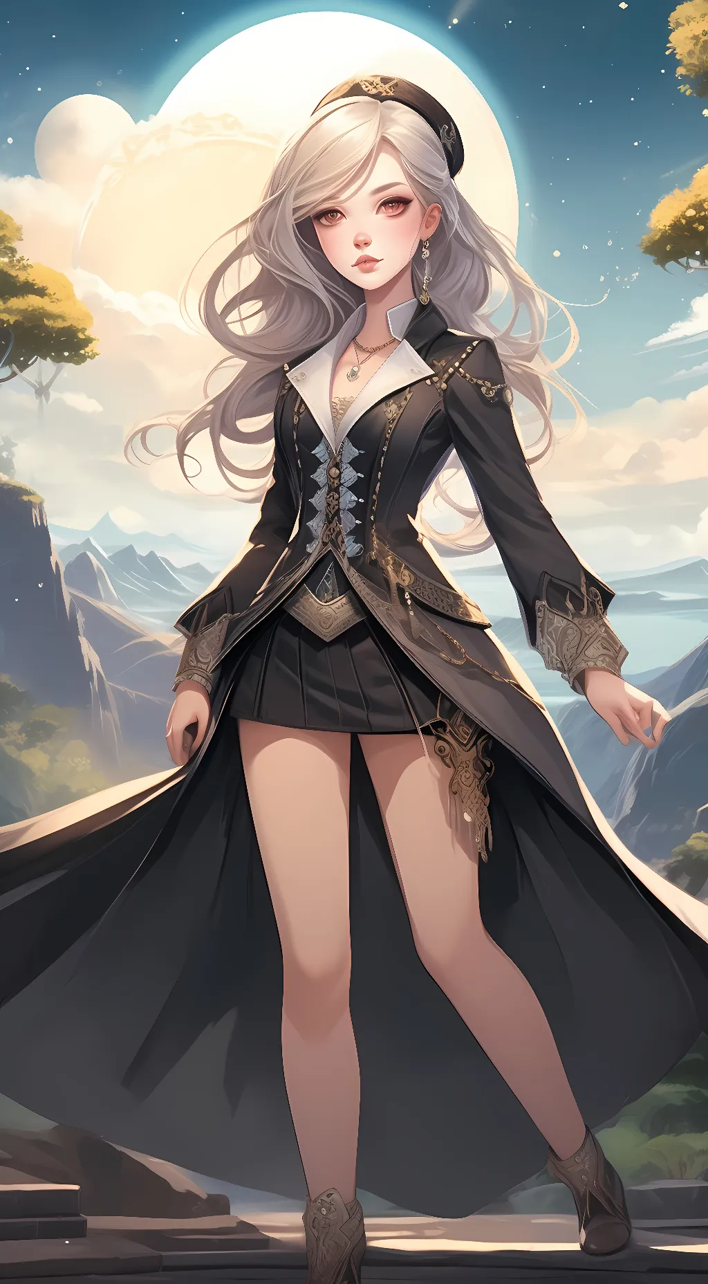 ai character: sauy background