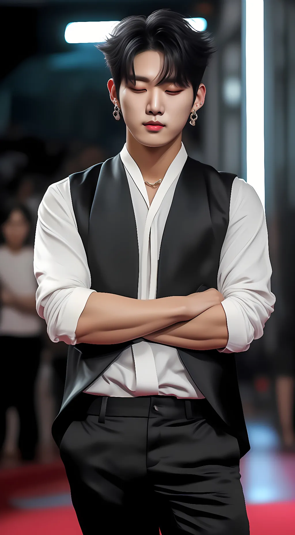 ai character: Changbin background