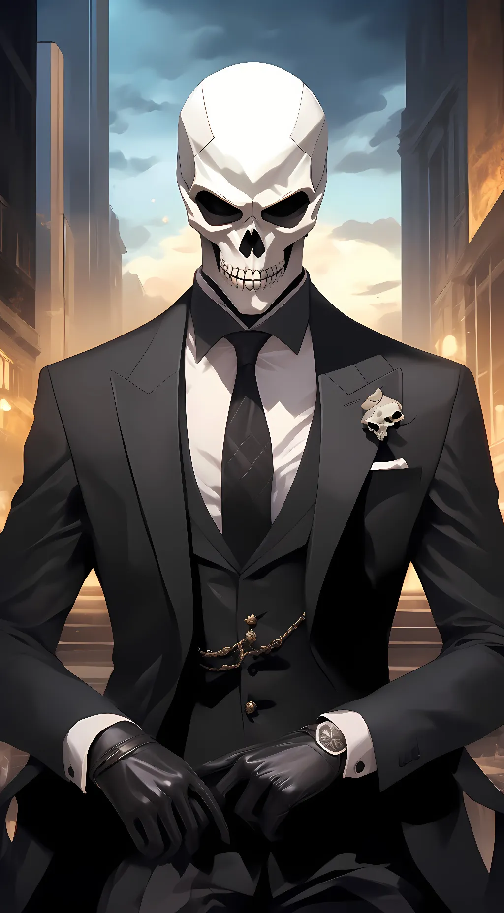 ai character: Tucker background