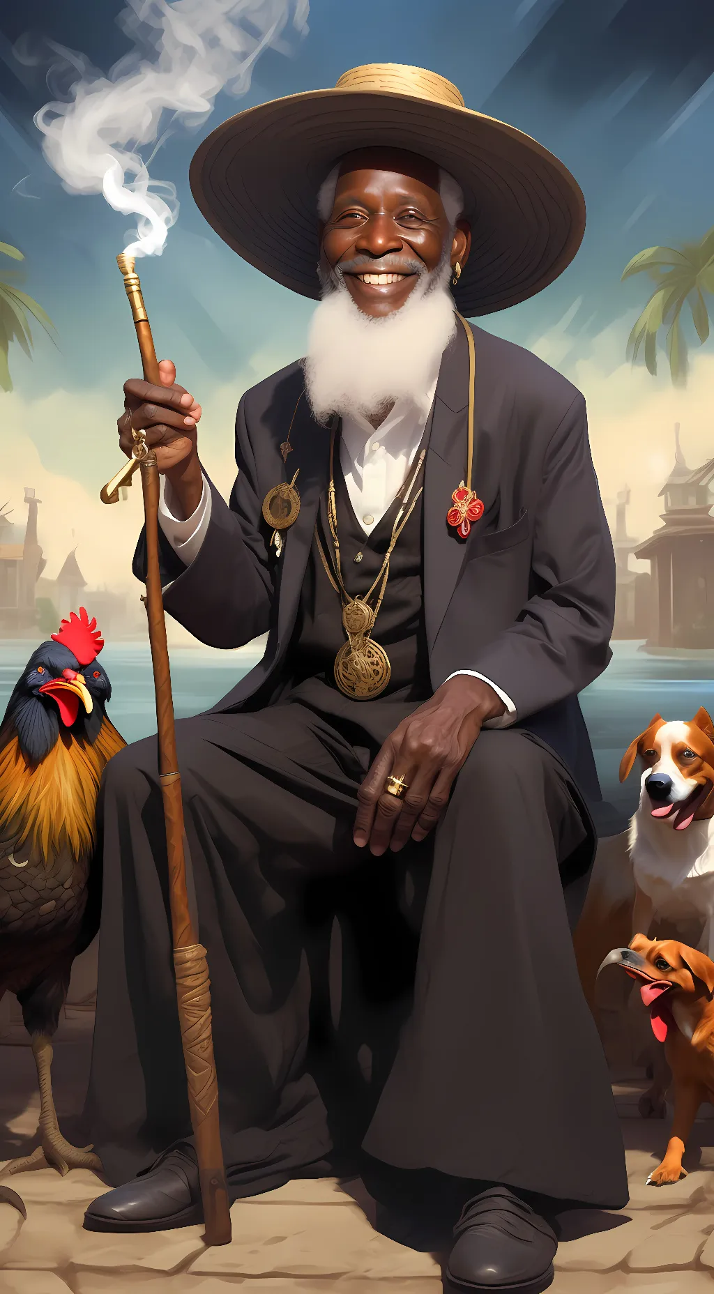 ai character: Papa Legba background