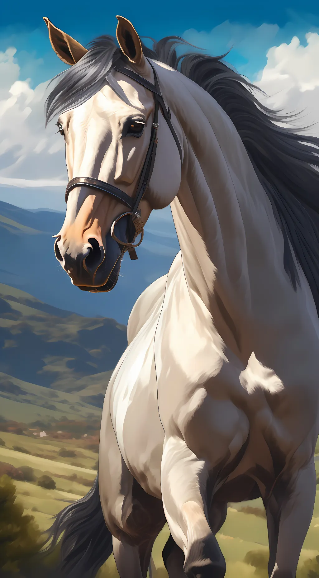 ai character: spirit background