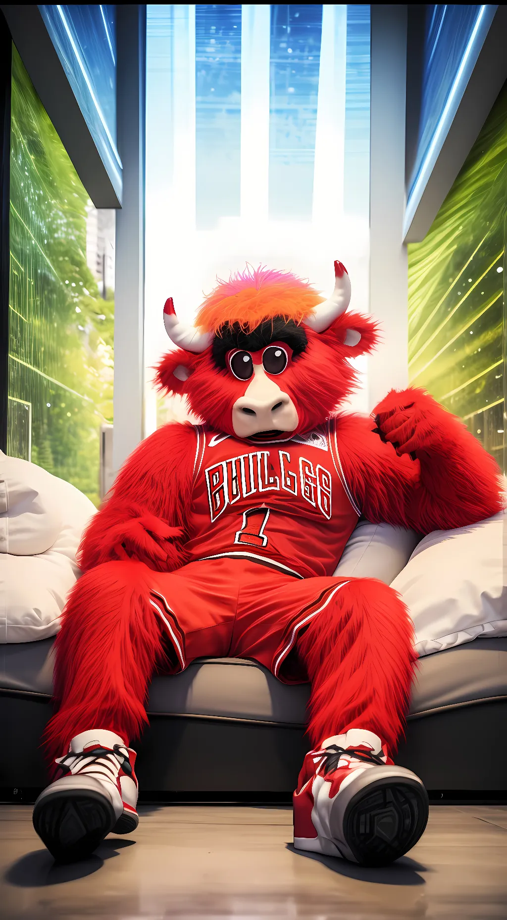 Talkie AI - Chat with Benny the bull 