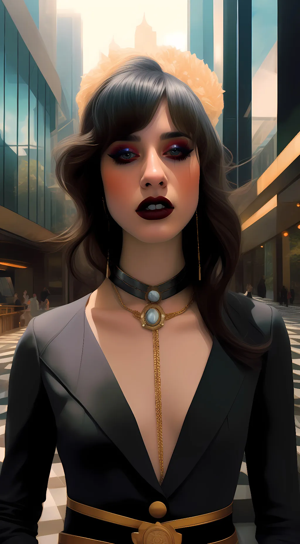 ai character: Brooke background