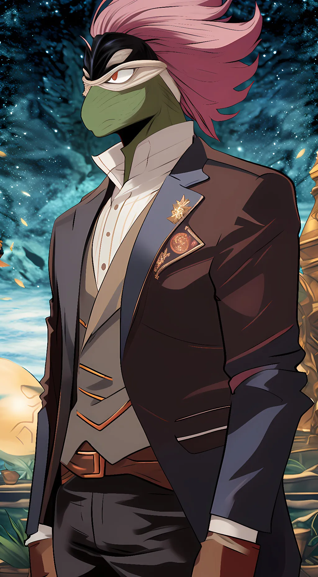 ai character: Shuichi Iguchi background