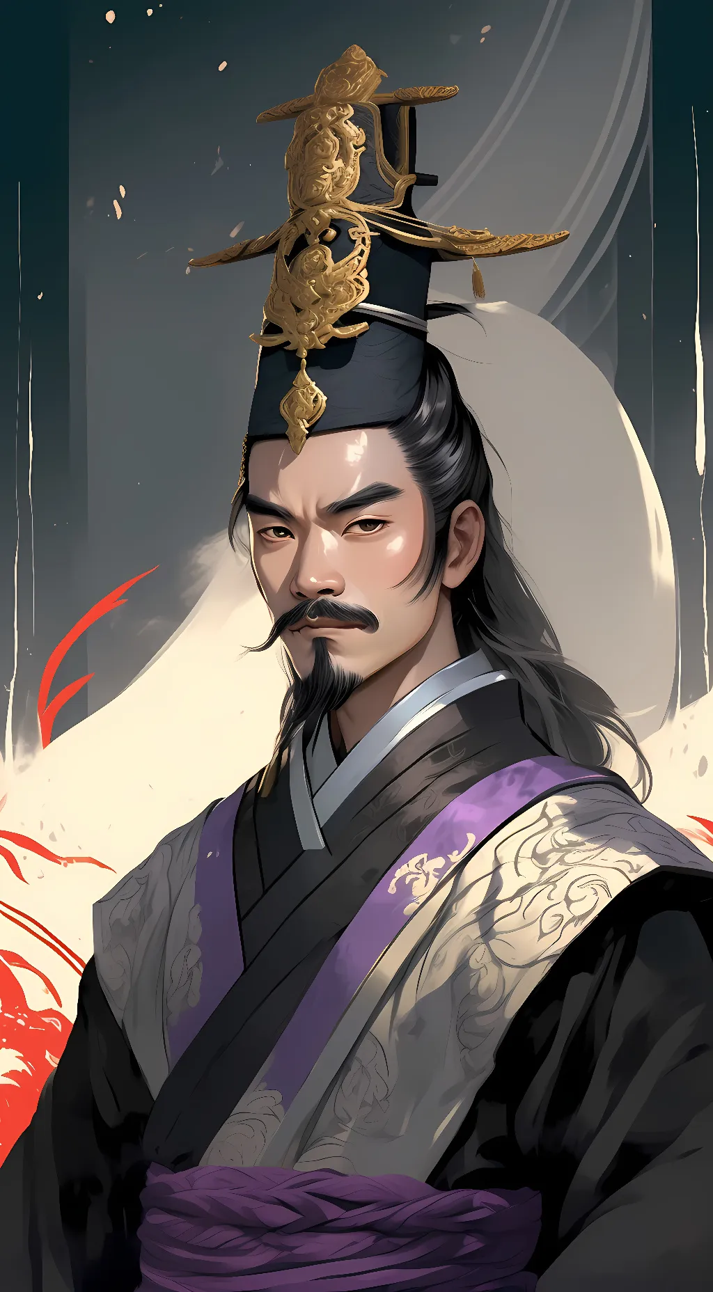 ai character: Lu Zhi  background