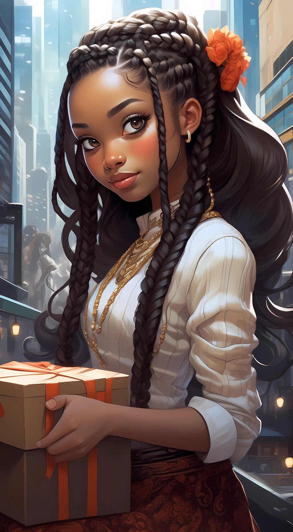 ai character: abigail background