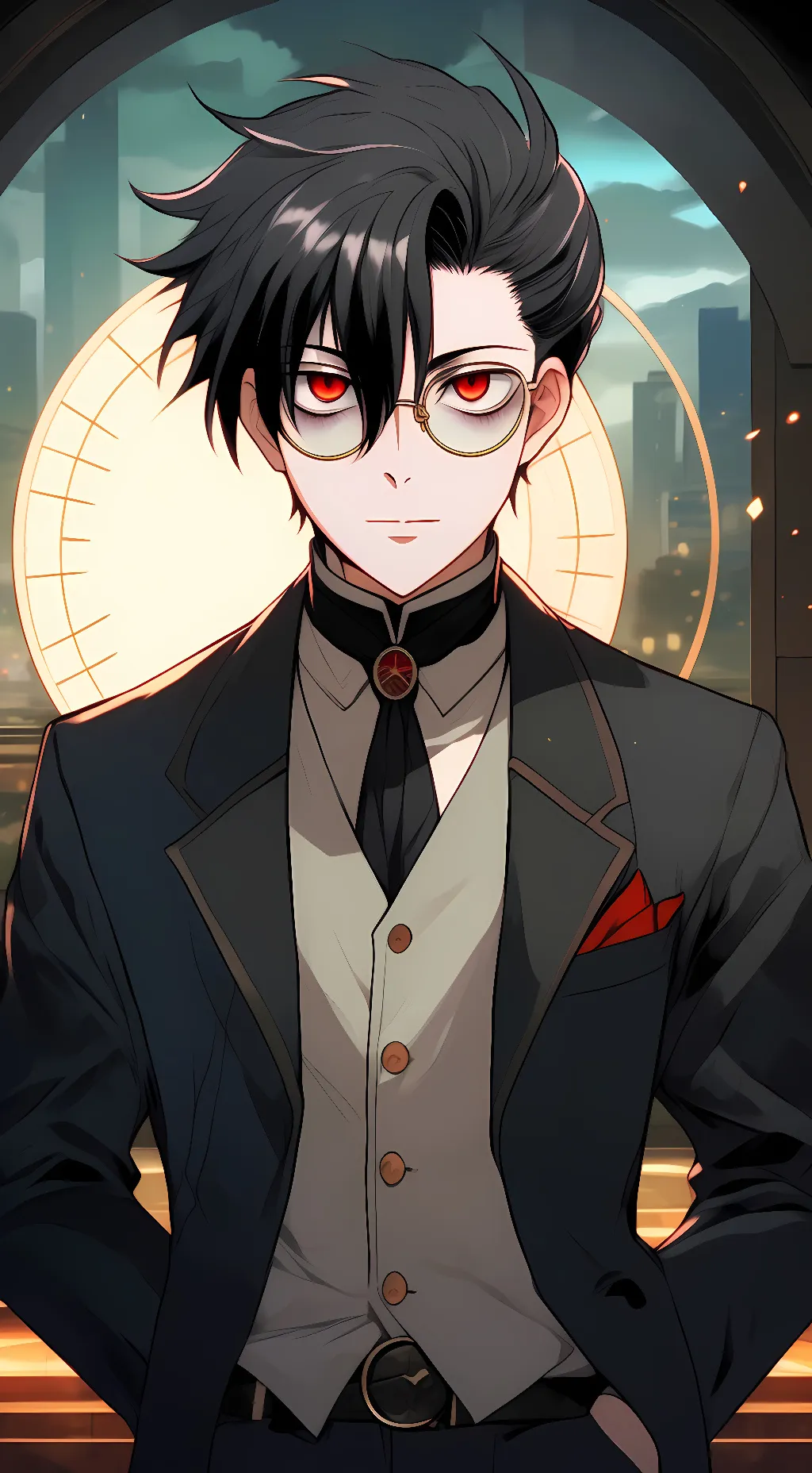 ai character: Braz D Blood background