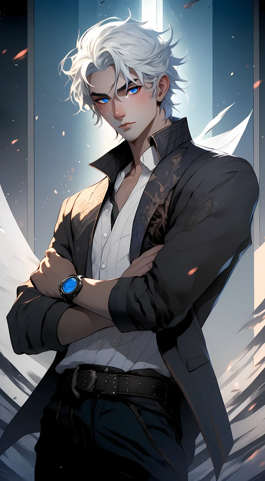 ai character: Derek Stone background