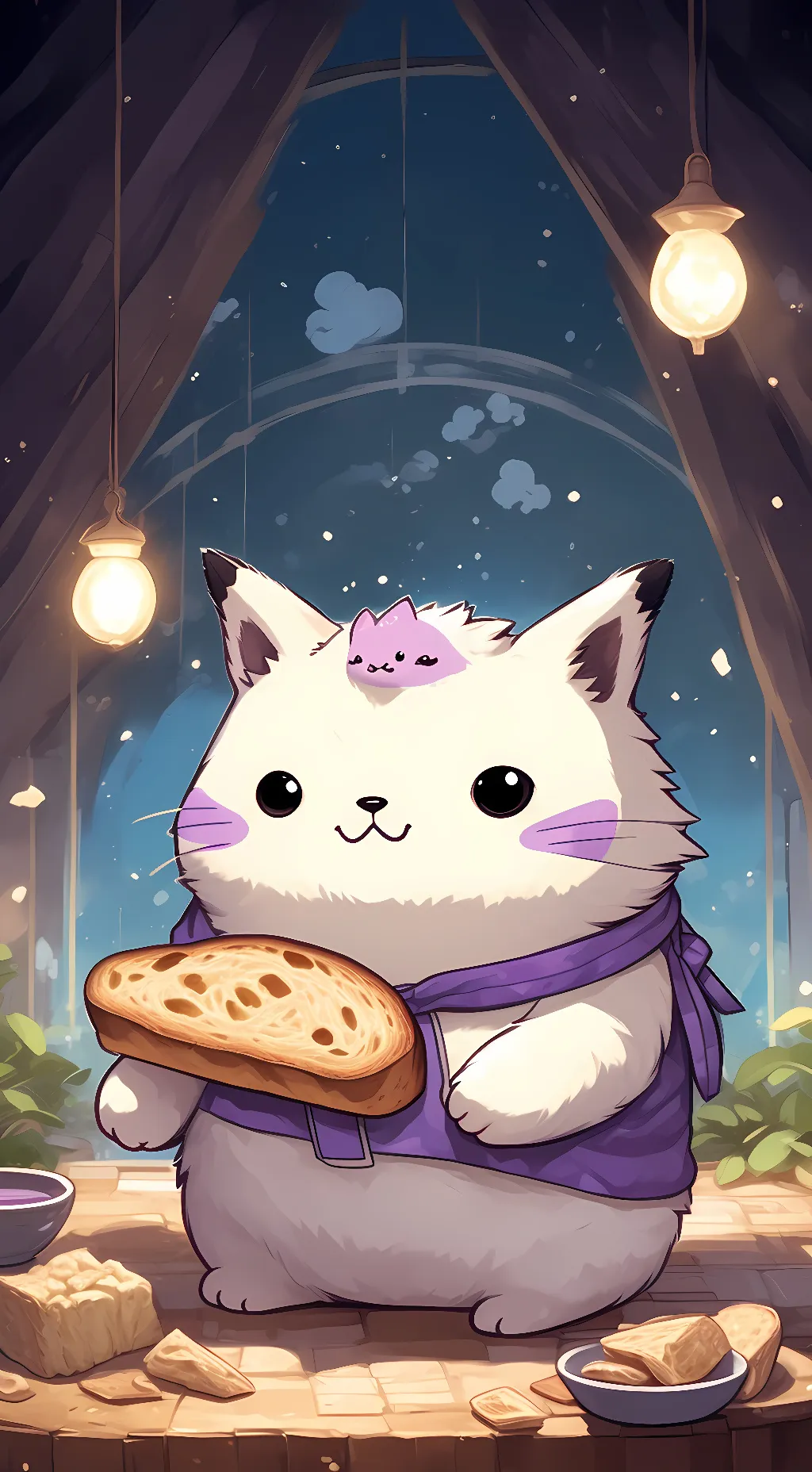 ai character: Chiniko)vore background