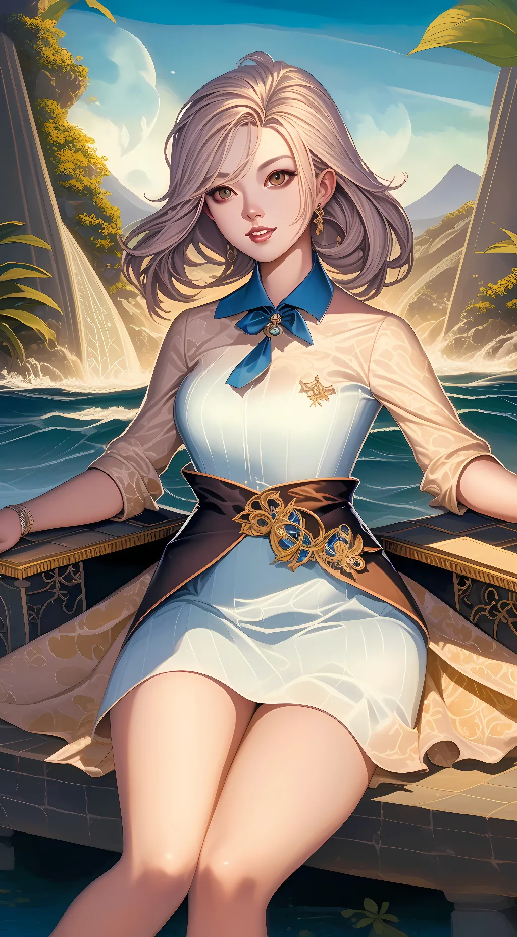 ai character: Hoola  background