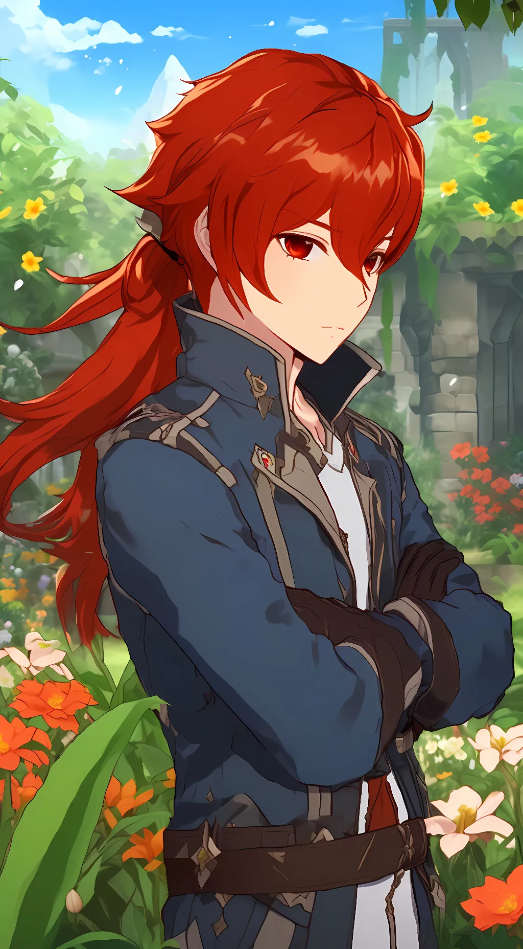 ai character: Diluc background