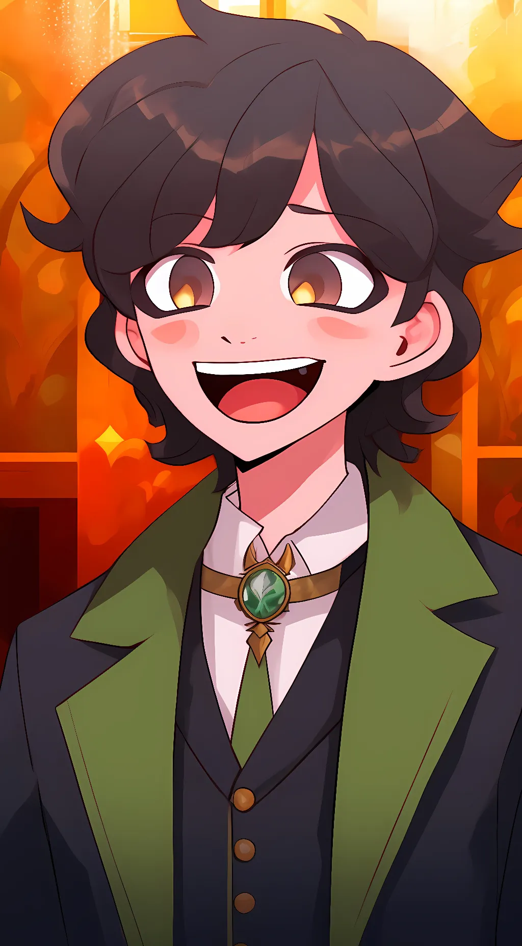 ai character: Jellybean  background