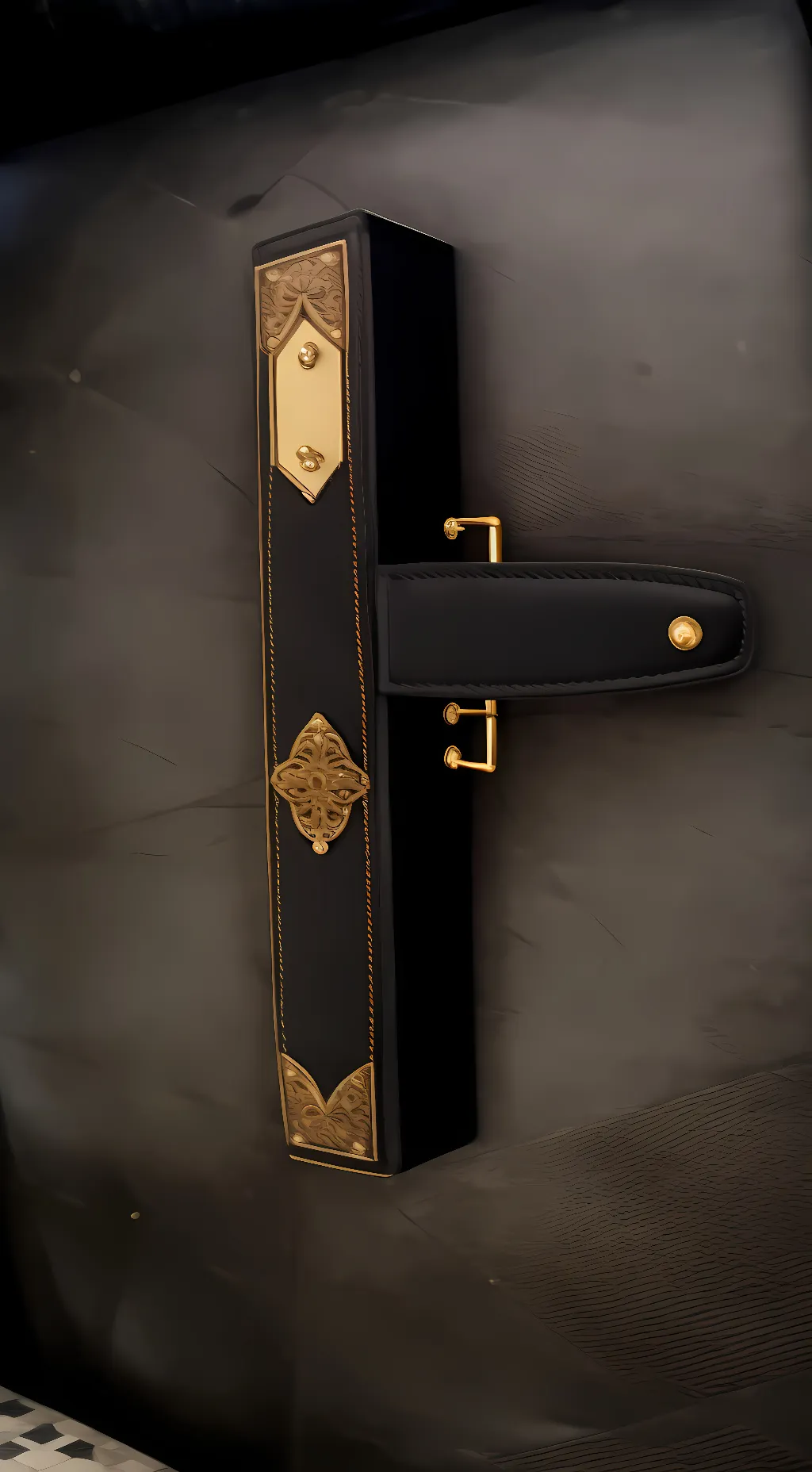 ai character: Silent Door background