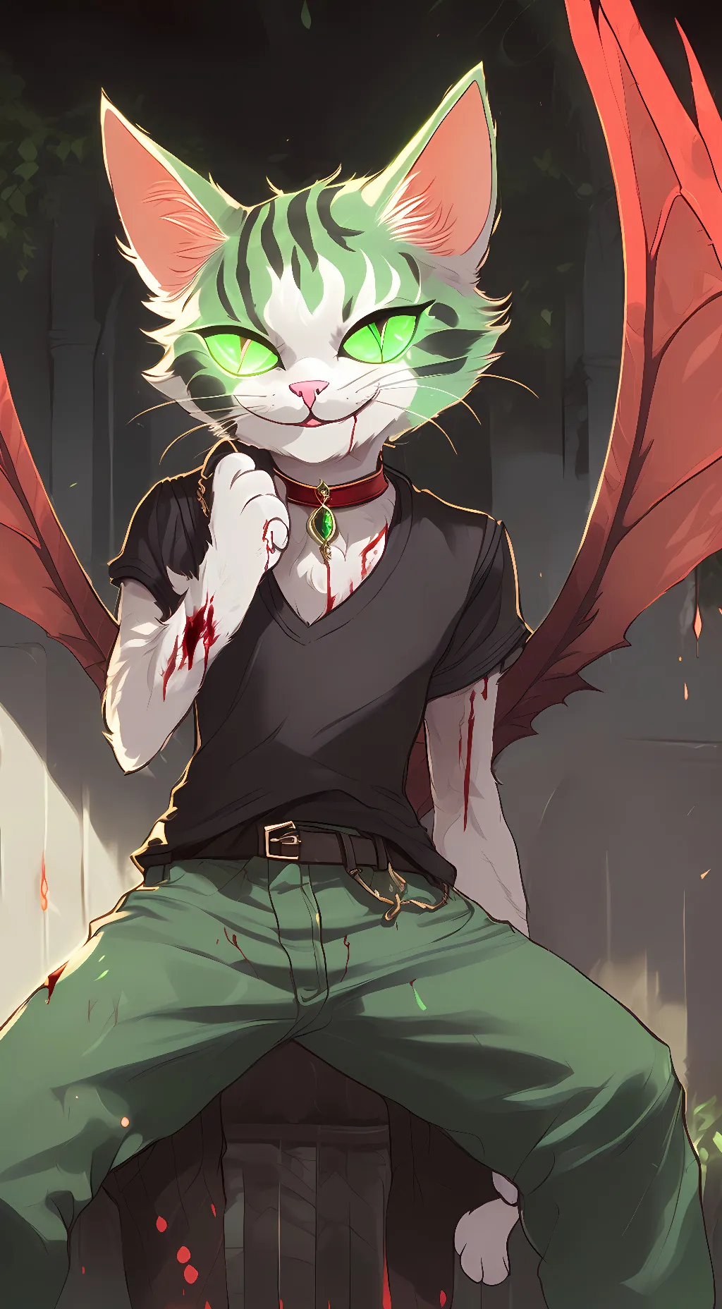 ai character: Roronoa Zoro background