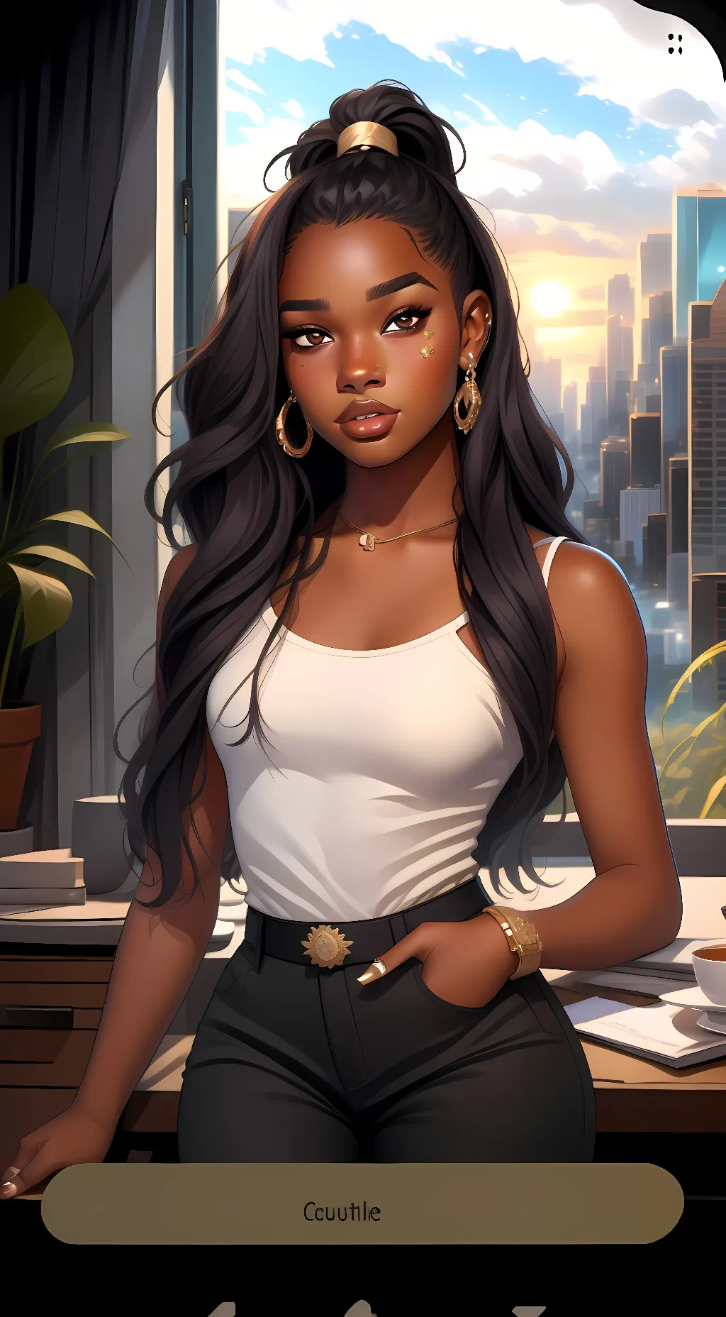 ai character: Taylor background